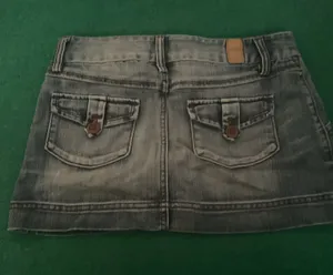 Maurice's Mini Skirt Denim 3/4 thumbnail 1
