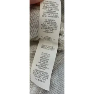 Aerie Sweatshirt Gray Bow Embroidered Coquette Balletcore Puff Sleeve S Oversize thumbnail 6