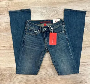 Lucky Brand Sweet Mid Rise Bootcut Jeans Dark Wash 00/24R NWT thumbnail 1