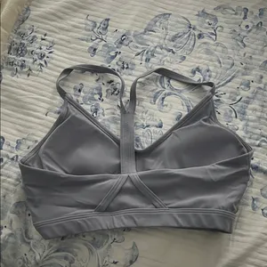 Gym shark Sports purple Bra thumbnail 3