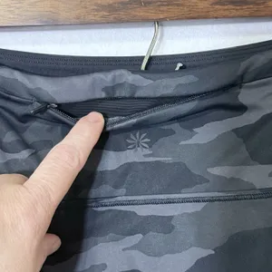 Athleta Black Camo Match Point Skort Women's Size S Pickleball Tennis Golf Gym thumbnail 6