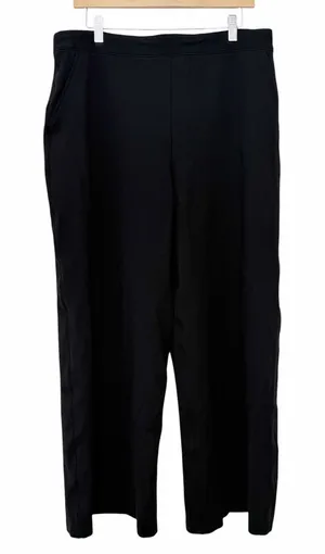 Spanx Black Pull On Wide Leg Pants Sz XL thumbnail 1
