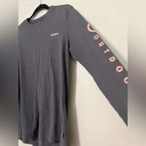 Magellan Outdoors Boyfriend Fit Long Sleeve‎ Shirt Size M Gray thumbnail 2