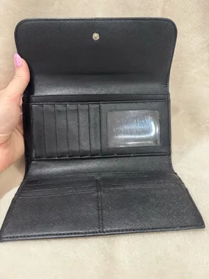 Coach Peyton Signature Jacquard Trifold Checkbook Wallet thumbnail 6