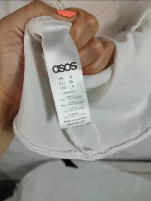 ASOS White Button Down Shirt 4 thumbnail 5