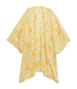 Aerie Sheer Neon Chiffon Cape thumbnail 1