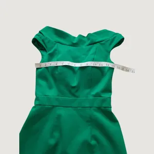 Sherri Hill Green Off The Shoulder Mini Cocktail Dress Size 0 Emerald Formal thumbnail 6