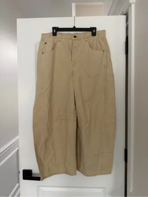 We The Free Free People Good Luck Barrel Leg Pants thumbnail 3