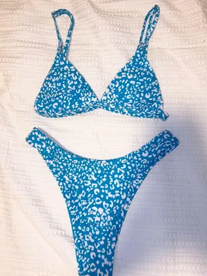 Shein Bikini Set Blue thumbnail 1