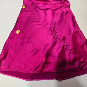Lovers and Friends Hayes Mini Dress in Magenta Pink Small thumbnail 4