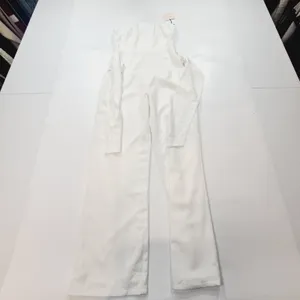 Superdown Jordan Tie Waist Jumpsuit in White Small thumbnail 3