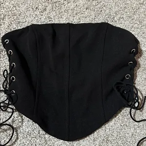 Princess Polly Black Lace-Up Corset thumbnail 10