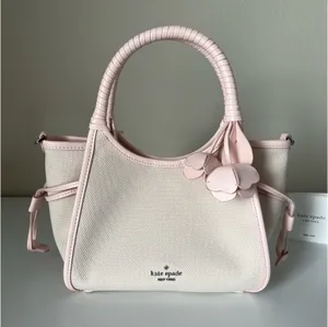 Kate Spade Stash Canvas Floral Small Carryall Bag thumbnail 1