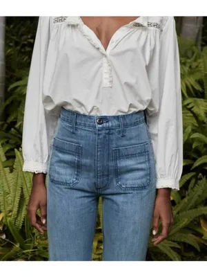 💕DOEN💕 Maritime Jean ~ Menton Wash 32 NWT thumbnail 8