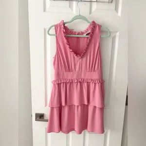 Revolve Amanda Uprichard Moneta Dress in‎ Bloom Pink NWT size Medium thumbnail 5