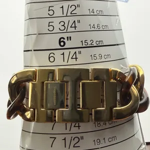 Michael Kors Runway Twist Gold Chronograph Watch MK-4222 Working New Battery thumbnail 5