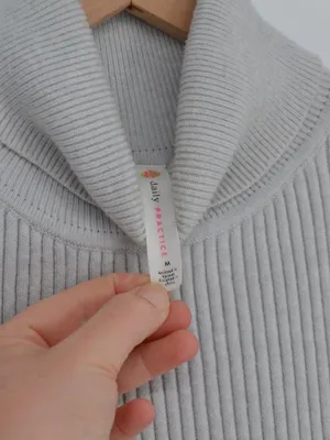 Daily Practice by Anthropologie Slim Knit Turtleneck Midi Dress Heather Grey M thumbnail 5