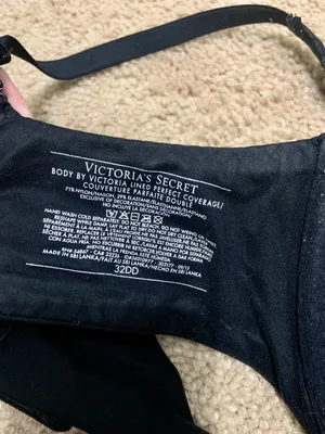 Victoria's Secret 32DD black Padded Bra thumbnail 5