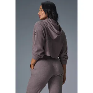 Alo Yoga Muse Hoodie Raisinette Heather M thumbnail 10