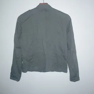 Passport M Cotton Military Army Green Zip Front Shacket Light Jacket thumbnail 6