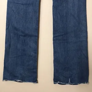 7 for all mankind distressed medium wash bootcut denim long denim jeans size 28‎ thumbnail 11