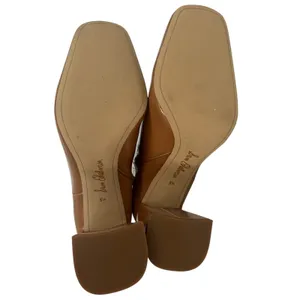 Sam Edelman Women's Corinne Square Toe Dress Booties Desert Camel Patent Sz 8.5M thumbnail 14