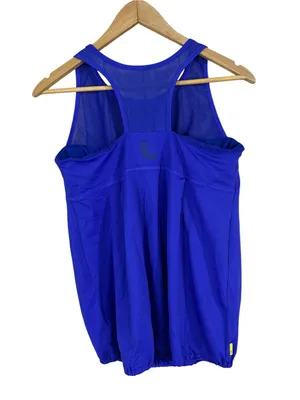 Lole Athletic Top Tank Purple Mesh SIZE LARGE Elastic Waist Activewear thumbnail 2