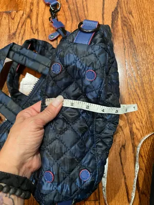 Blue camo crossbody thumbnail 4