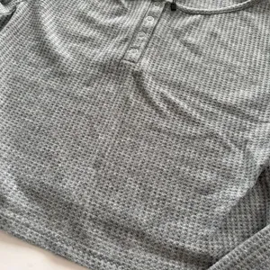Edikted Women's Teddy Cropped Waffle Top Size Medium NEW Causal Comfort Lounge thumbnail 4