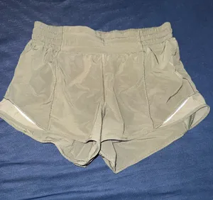 Lululemon Army Green Hotty Hot shorts thumbnail 1