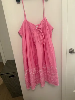Free Assembly Pink Mini Dress — Size Medium thumbnail 2