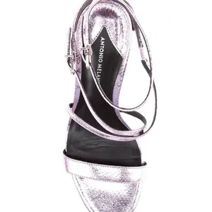 Antonio Melani Hadley‎ Strappy Metallic Leather Sandals thumbnail 4