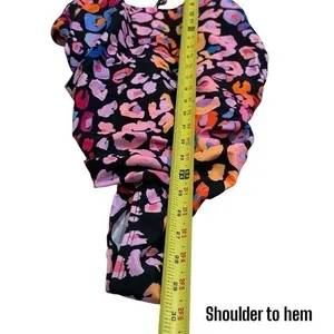 NEW Cupshe Multicolor Leopard Print V-Neck One Piece‎ Swimsuit Slimming XL thumbnail 8