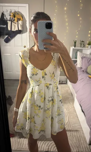 Hollister Dress Mini Floral thumbnail 1