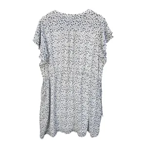 H&M NWT Floral‎ Print V Neck Ruffle Sleeve Cinched Waist Dress Women's Plus XXL thumbnail 2