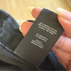 DENIM FORUM ARITZIA The Joni High Rise Loose Jeans Black‎ Size 28 thumbnail 9