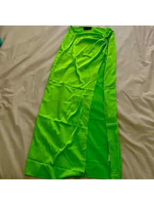 NWT white fox perfect vibe maxi‎ skirt M thumbnail 3