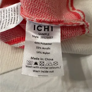 ICHI Brielle Jacquard Long Sleeve Pullover Sweater thumbnail 7