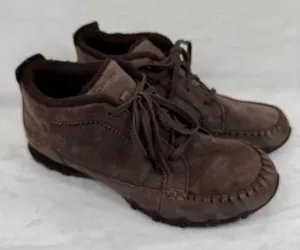 Skechers‎ Relaxed Fit Womens 10 Brown Suede Faux Fur Memory Foam Boots thumbnail 1