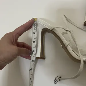New Sam Edelman Lela strappy white high heels size 9.5 thumbnail 4