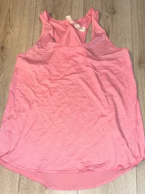 lululemon athletica Pink Racerback Tank Top sleeveless shirt thumbnail 1