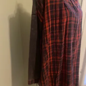 Nwt Paper‎ Crane Flannel Shirt Dress thumbnail 6