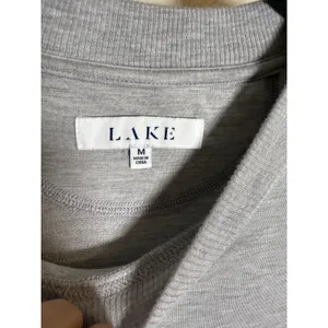 Lake Pajamas Relax Long Sleeve Top in Heather Gray Women’s Sz. M thumbnail 3