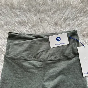 Outdoor Voices CloudKnit Bike Shorts High Rise Green Size S thumbnail 2