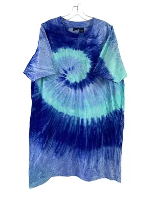 Honors Women's Plus Size Tie-Dye Super Long T-shirt thumbnail 1