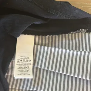 Kate Spade Black White Broome Street Striped Black Tee Shirt Top Small, NWT thumbnail 6