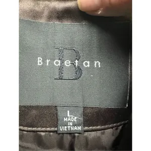 Braetan Womans Brown * Collared * Double Brested Jacket Sz L NWOT thumbnail 3