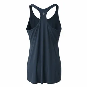Athleta Navy Racerback Athletic Tank Top Size S thumbnail 2