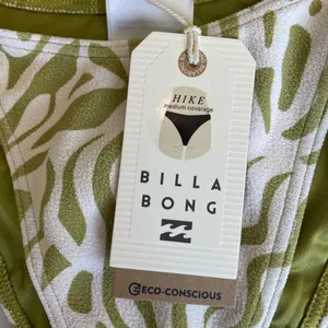 BILLABONG LA CALA HIKE BIKINI BOTTOM NWT💚🐚 medium coverage women’s Large thumbnail 10