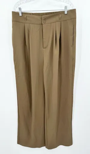 Halara NWT Women's High Waisted Wide Leg Casual Flowy Pants‎ Size XL thumbnail 1